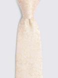 Moss Silk Floral Swirl Tie