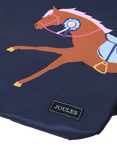 Joules Kids' Adventurer Printed Drawstring Bag, Navy