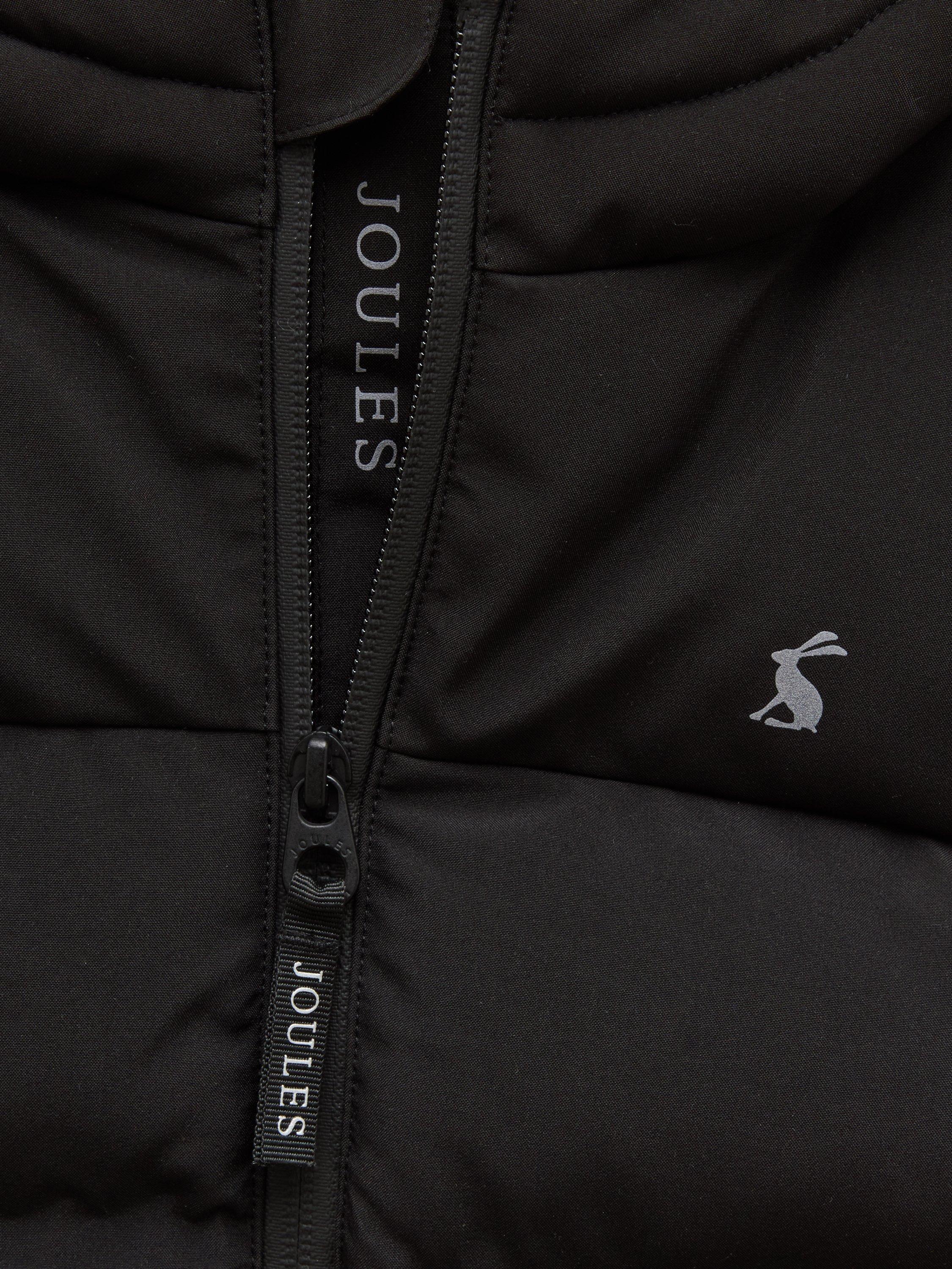 Product image 2 of 4, which shows Joules Padwell Padded Coat, Black, 3-4 years