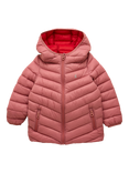 Joules Kids' Carin Hooded Padded Coat, Pink