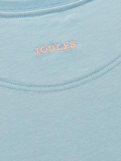 Joules Kids' Ava Long Sleeve Top, Blue - view 2, Blue