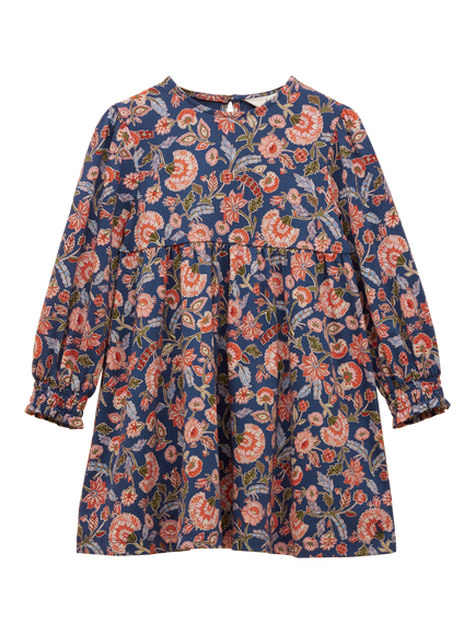 Joules Kids' Hampton Jersey Dress, Multi, Multi