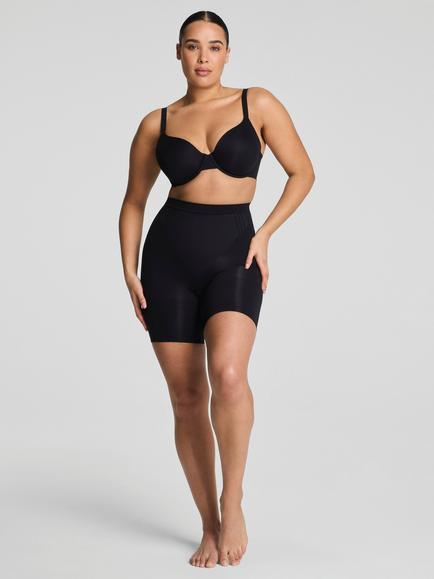 Spanx SPANXsculpt™ Firm Compression GoFigure Mid-Thigh Shorts - view 2, Black