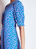 Boden Blanca Heart Print Midi Tea Dress