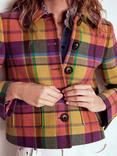 Boden Knightsbridge Check Wool Rich Jacket, Multi