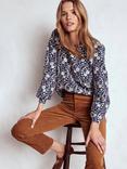 Boden Cotton Blend Cropped Slim Denim Jeans