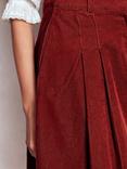 Boden Pleated Corduroy High Waist Mini Skirt