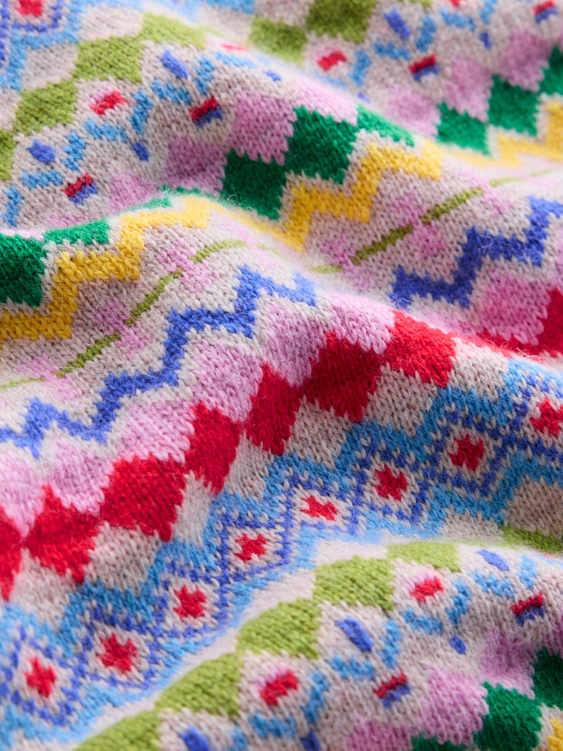 Product image 6 of 7, which shows Boden Edie Fair Isle Wool Blend Tank Top, Multi, XS