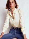 Boden Lace Collar Blouse, Ivory