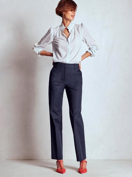 Boden Canonbury Tailored Trousers, Navy