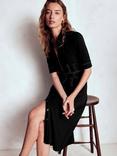 Boden Anita Ponte Midi Shirt Dress