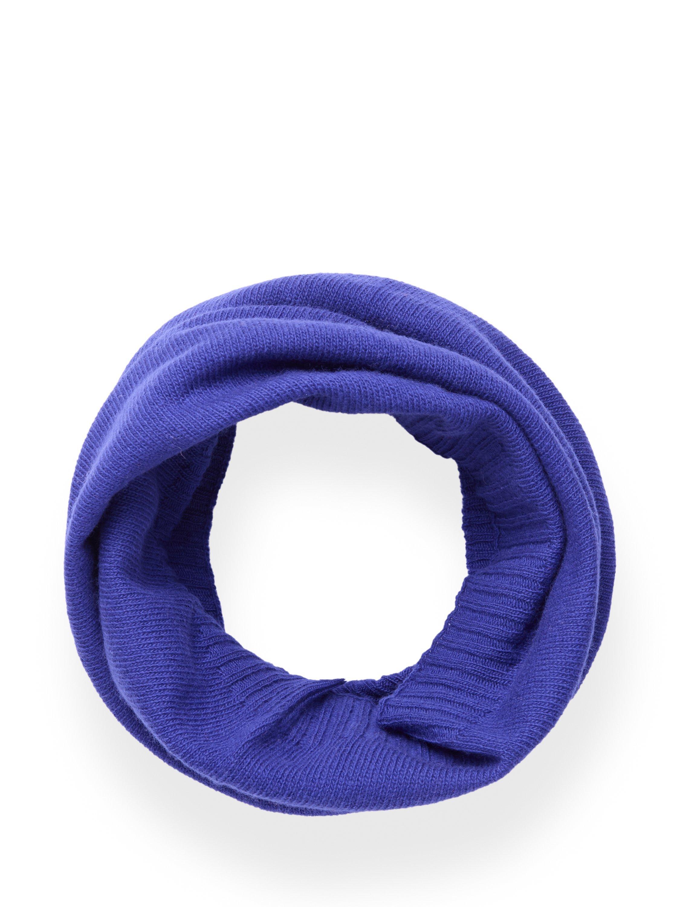 Product image 2 of 3, which shows Celtic & Co. Super Soft Pure Wool Snood, Blue Ink, One Size
