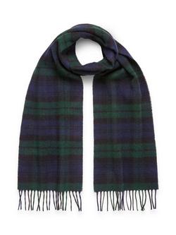 Celtic & Co. Lambswool Tartan Scarf, Blackwatch