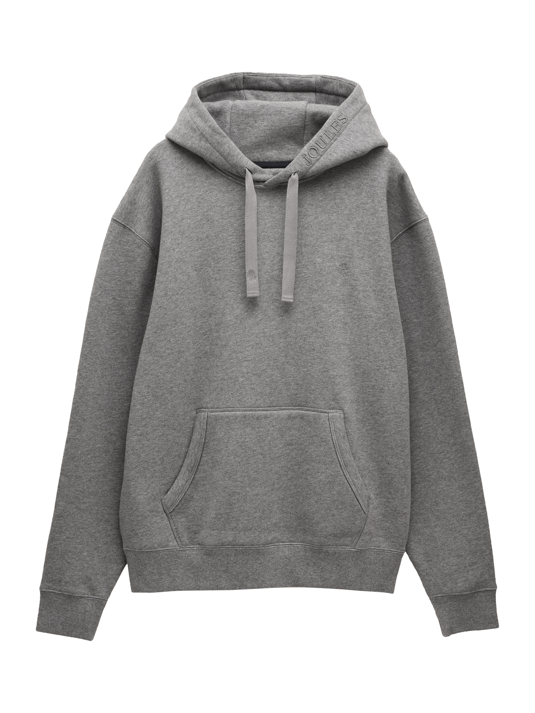 Product image 6 of 7, which shows Joules Jenkins Cotton Blend Hoodie, Grey, S