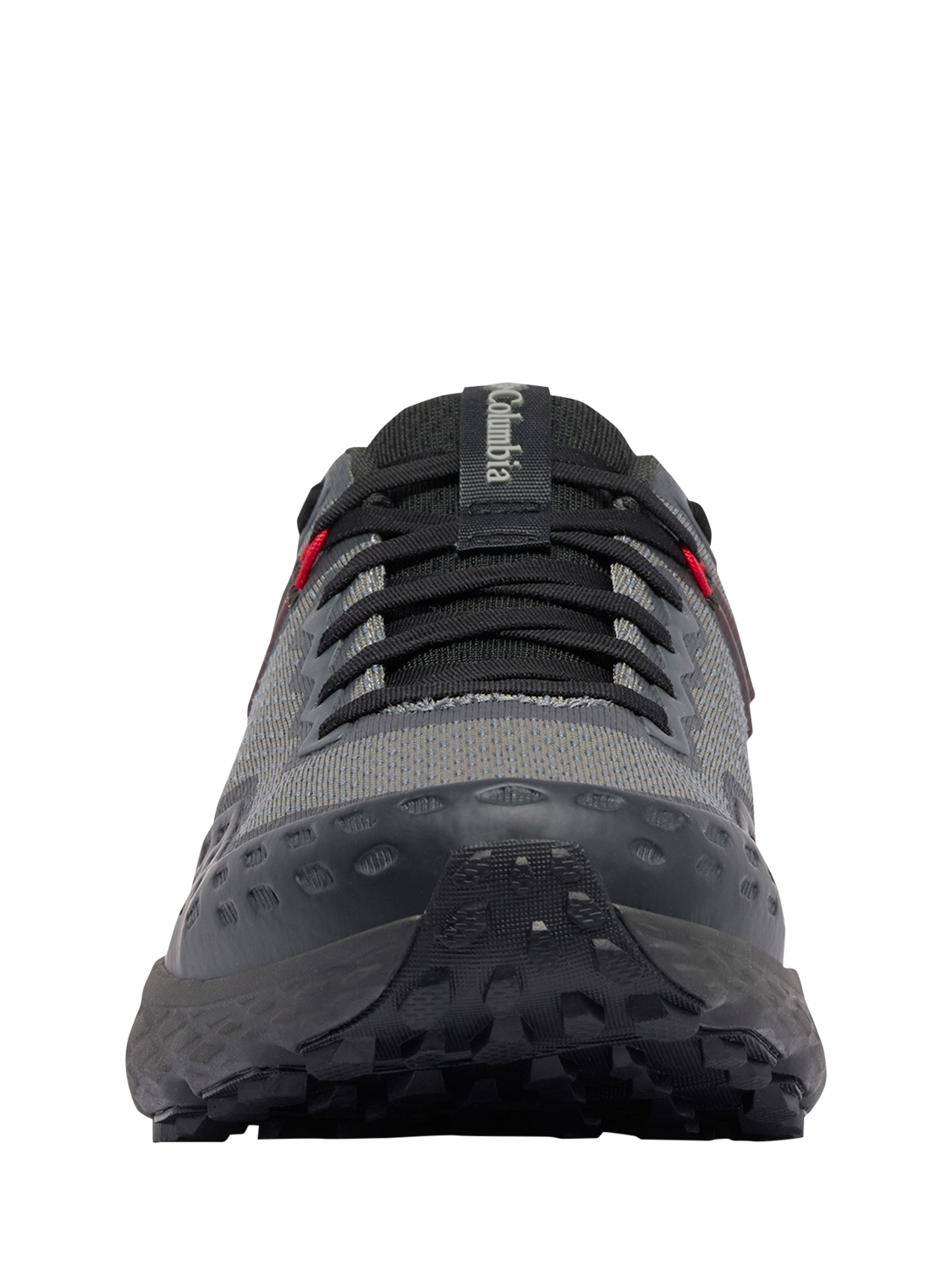 Product image 4 of 6, which shows Columbia Konos Lace Up Hiking Trainers, Grey/Red, 7