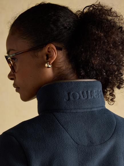 Joules Heritage Fleece, Navy - view 2, Navy
