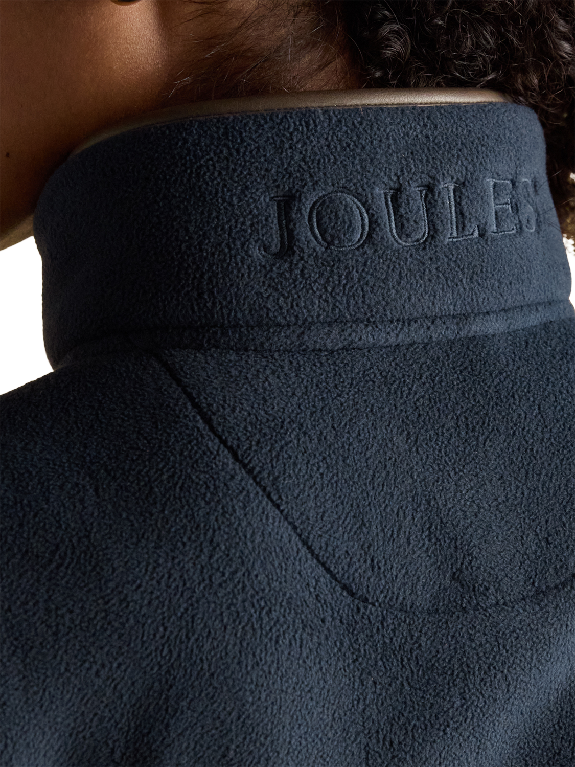 Product image 6 of 6, which shows Joules Heritage Fleece, Navy, 6