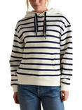 Joules Milbourne Striped Cotton Blend Hoodie