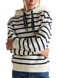 Joules Milbourne Striped Cotton Blend Hoodie