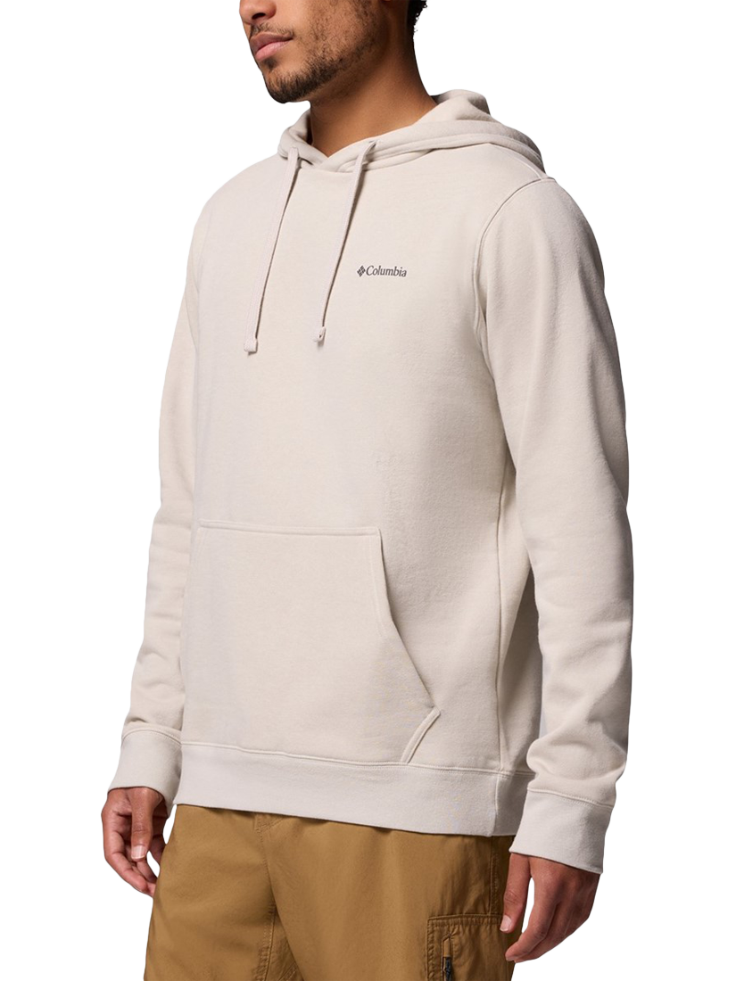 Product image 3 of 4, which shows Columbia Trek Cotton Blend Graphic Hoodie, Dark Stone/Meadowland, S