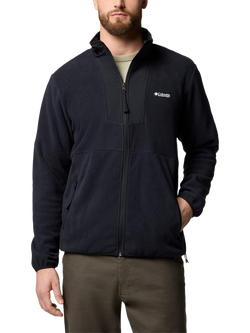 Columbia Sequoia Grove Zip Front Fleece Jacket, Black