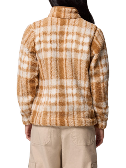 Columbia Women's West Bend 1/4 Zip Fleece, Camel Brown - view 2, Camel Brown