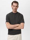 Mango Bambula Cotton Blend Regular Fit Short Sleeve T-Shirt