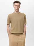 Mango Fluid Cotton Knitted T-Shirt