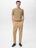 Mango Fluid Cotton Knitted T-Shirt
