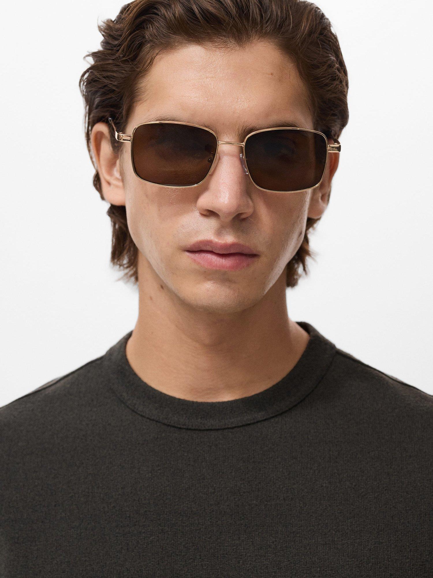 Product image 6 of 8, which shows Mango Gare Cotton Blend T-Shirt, Charcoal, XS