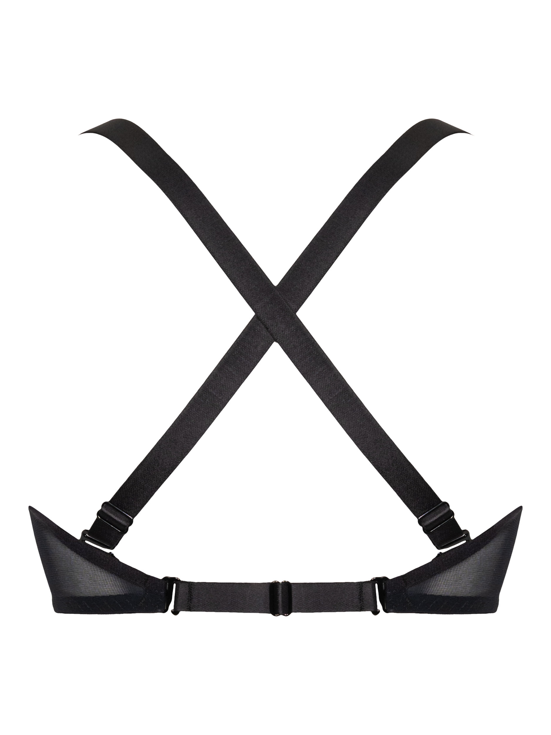 Product image 11 of 11, which shows Curvy Kate Superhero Multiway Plunge Bra, Black, 32D