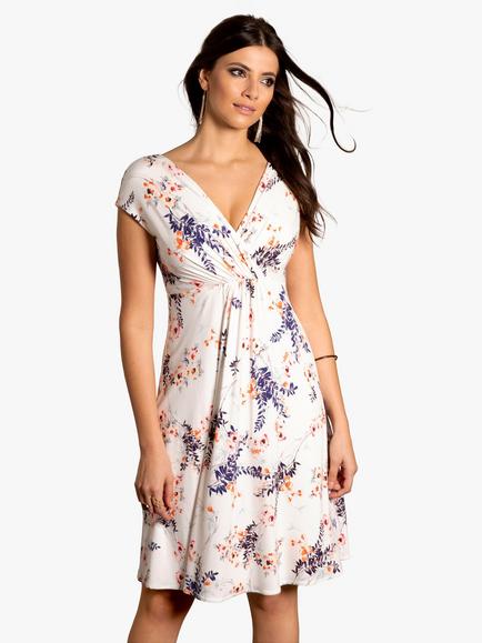 Alie Street Sophia Floral Jersey Dress, Japanese Garden
