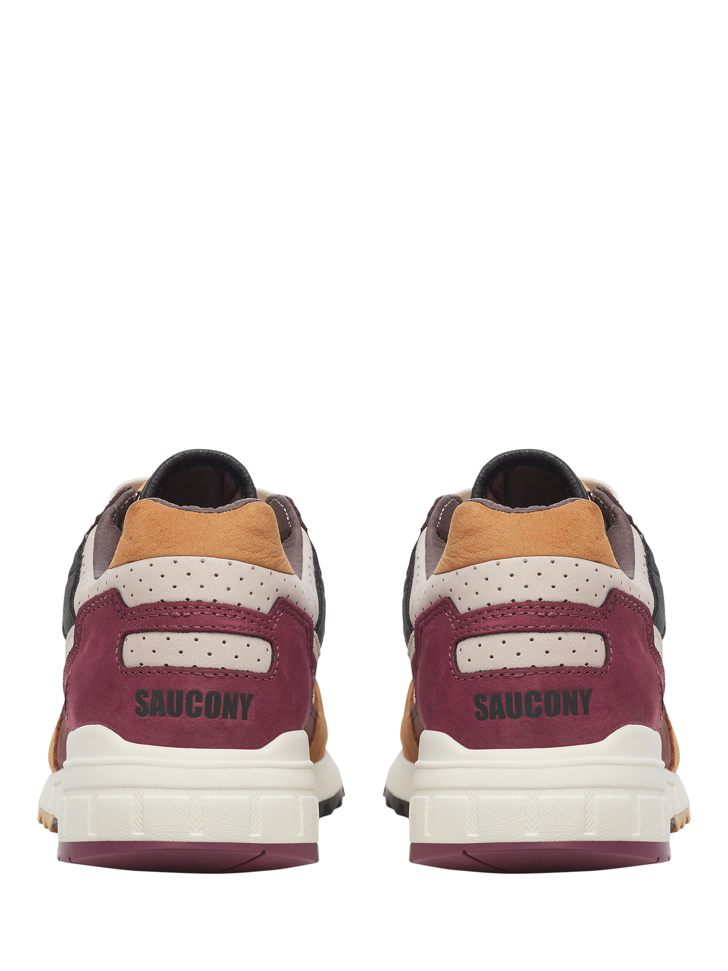 Product image 4 of 6, which shows Saucony Shadow 6000 Lace Up Trainers, Red/Orange, 8