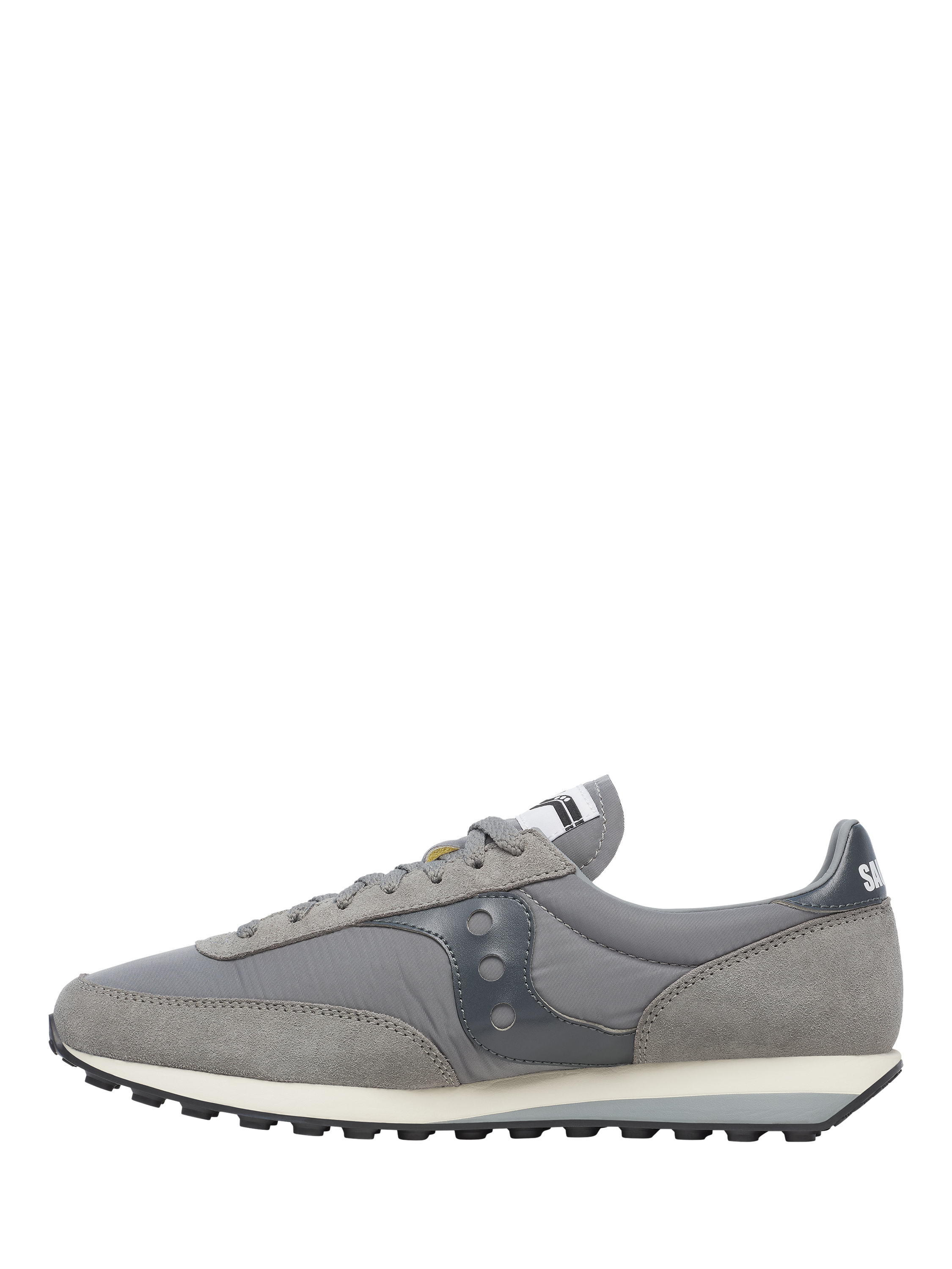 Product image 3 of 6, which shows Saucony Trainer 80 Lace Up Trainers, Grey, 7