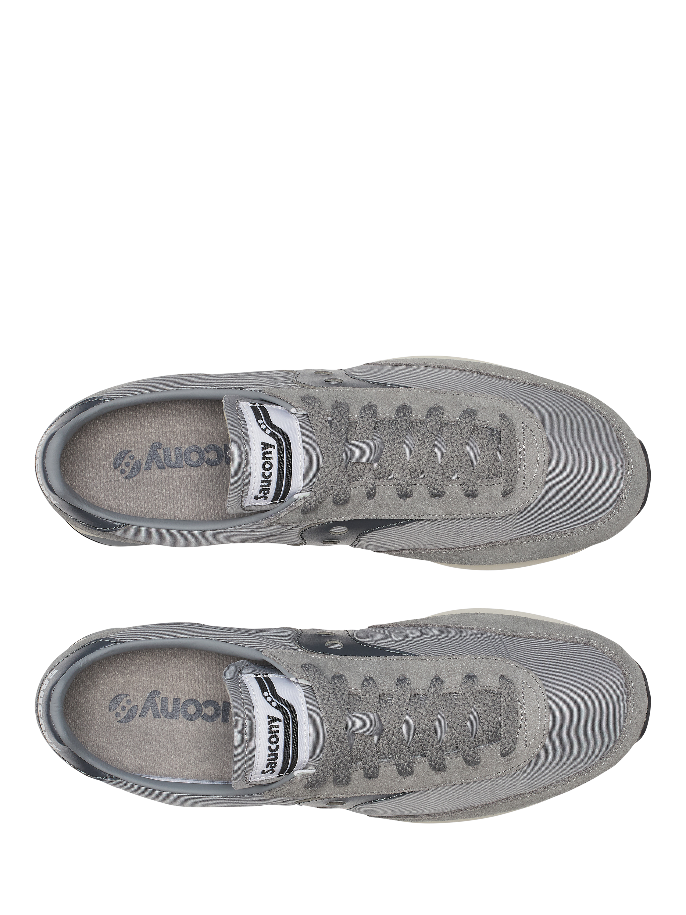 Product image 5 of 6, which shows Saucony Trainer 80 Lace Up Trainers, Grey, 7