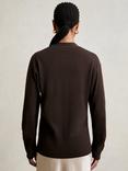 Reiss Tyla Fitted Waist Fine Wool Blend Buttoned Cardigan