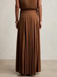 Reiss Saffron Jersey A-Line Maxi Skirt
