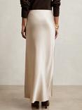 Reiss Saskia Silk A-Line Maxi Slip Skirt