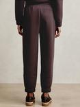 Reiss Laney Tapered Joggers, Plum