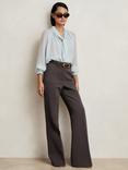 Reiss Priya Flared High Rise Tailored Trousers