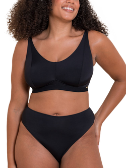 Curvy Kate Zen Brazilian Comfort Knickers, Black