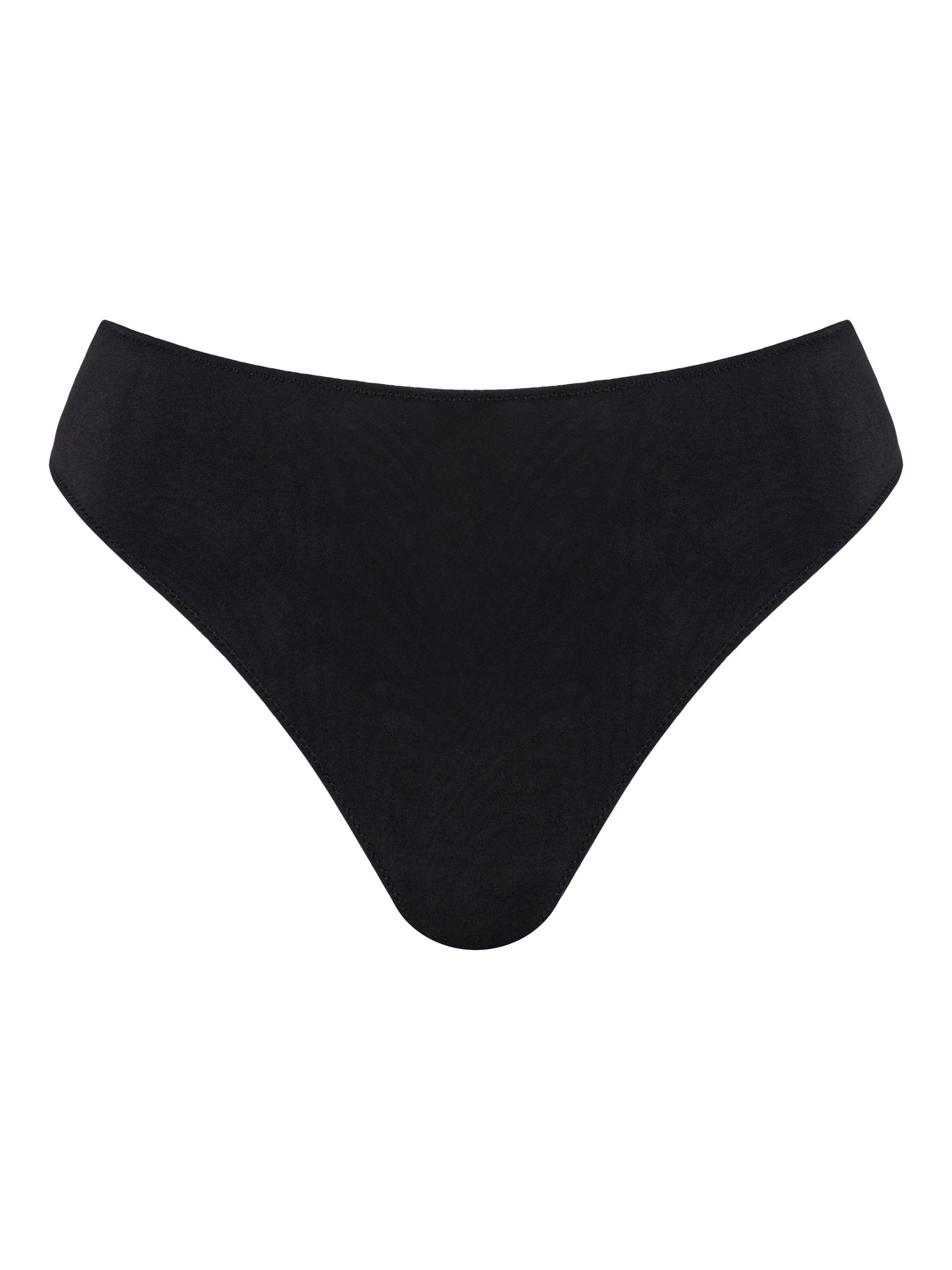 Product image 4 of 6, which shows Curvy Kate Zen Brazilian Comfort Knickers, Black, S-M