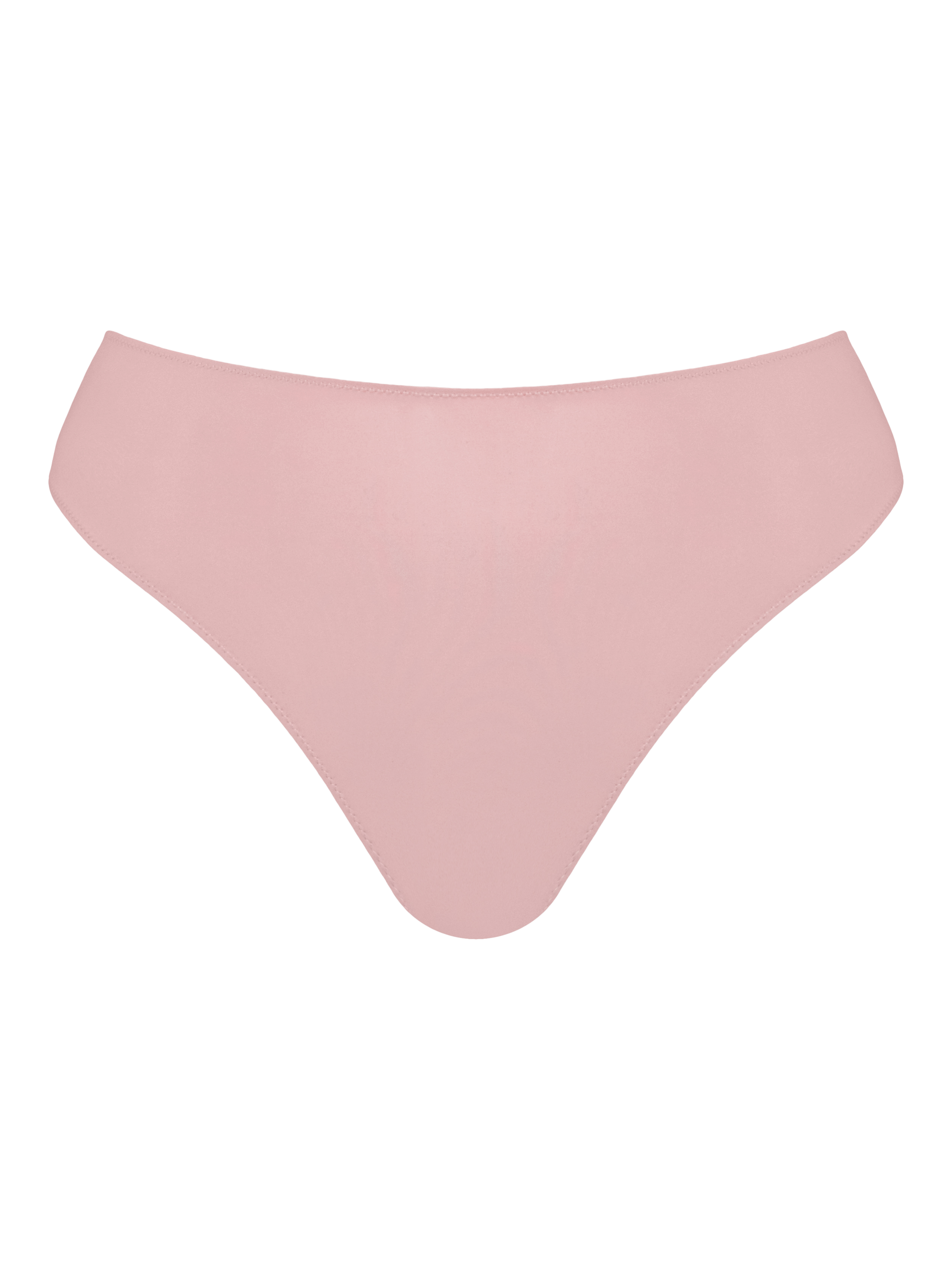 Product image 4 of 7, which shows Curvy Kate Zen Brazilian Knickers, Blush Pink, S-M