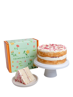 Cutter & Squidge Victoria Sponge Celebration Cake, Thinking Of You Sleeve