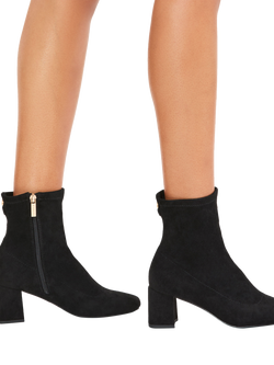 Carvela Corsano Block Heel Ankle Boots, Black - view 2, Black