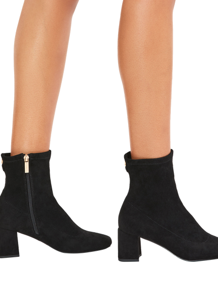 Carvela Corsano Block Heel Ankle Boots, Black - view 2, Black