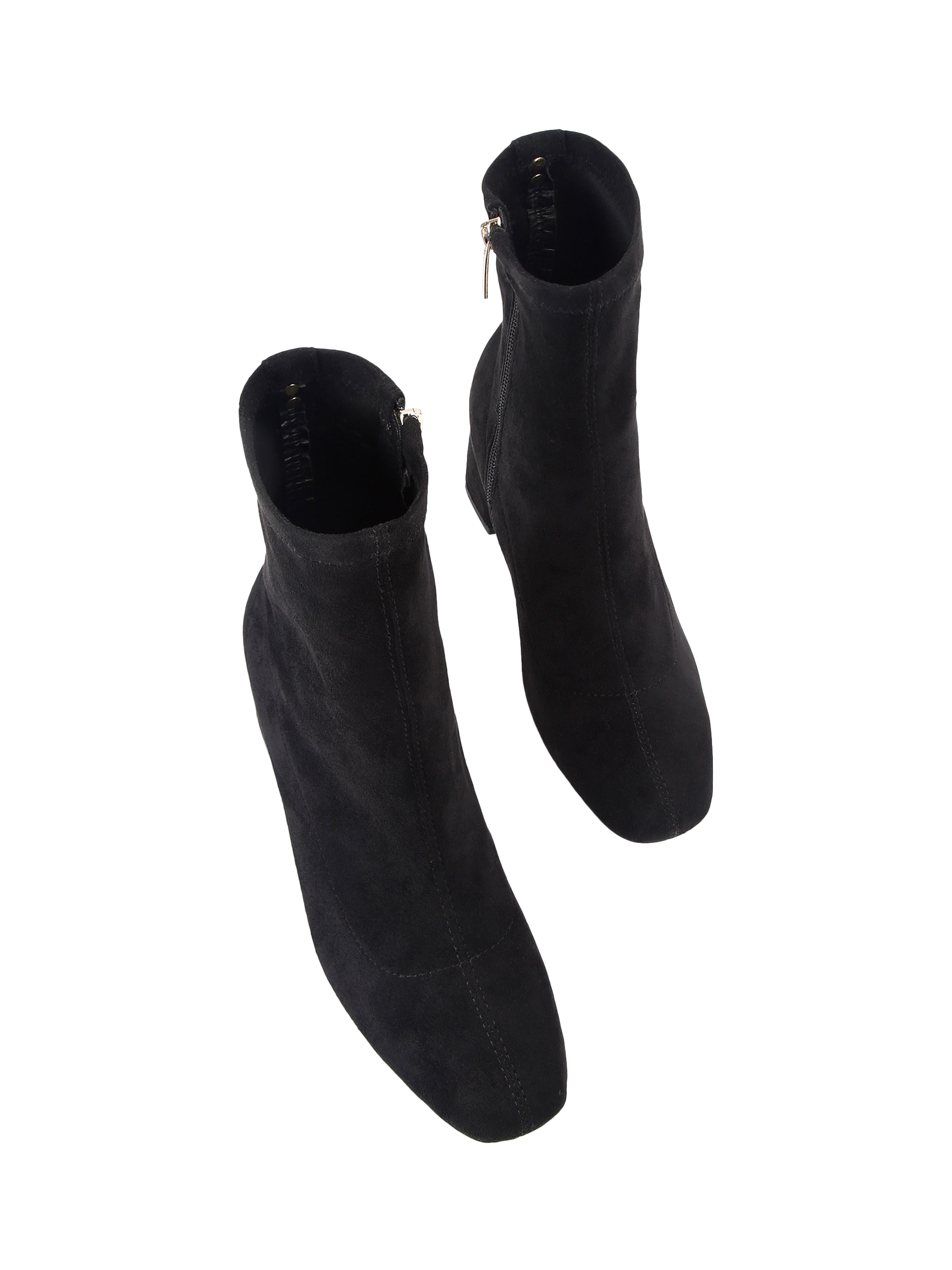 Product image 3 of 4, which shows Carvela Corsano Block Heel Ankle Boots, Black, 3