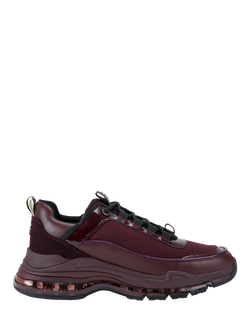 KG Kurt Geiger Legit Lace Up Trainers, Wine Comb, Wine Comb