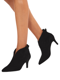 Carvela Flute Wide Fit Shoes Boots, Black - view 2, Black