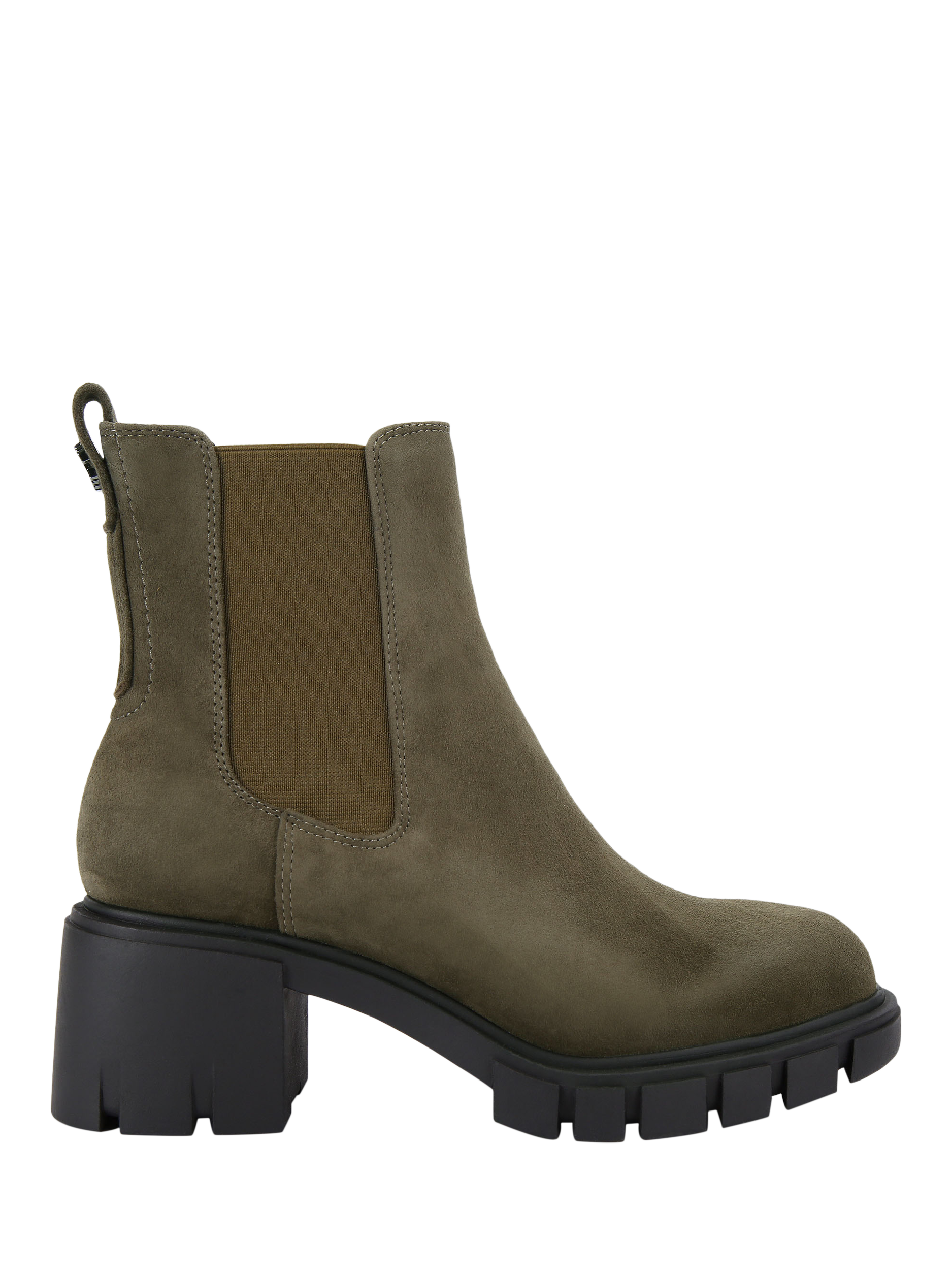 Product image 1 of 4, which shows Carvela Ignite Zip Ankle Boots, Khaki, 3
